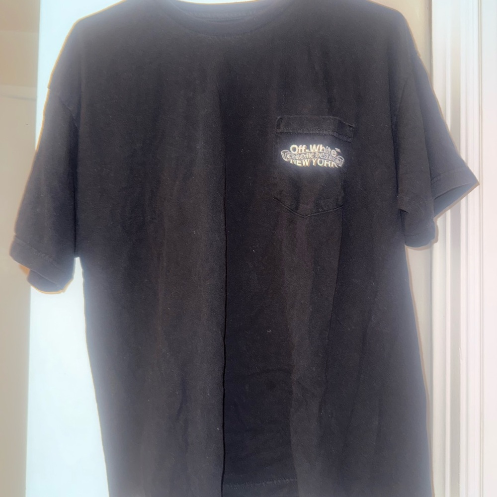 Off-White Black Short Sleeve Tee
